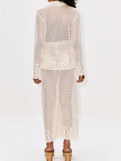 Geo Hem Long Sleeve Shirt