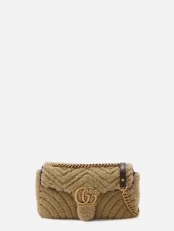 GG Marmont 2.0 Shearling Bag