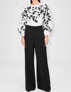 High Waisted Wide Leg Pant