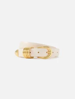 Hollyhock Gold Polished Belt