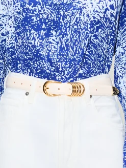 Hollyhock Gold Polished Belt