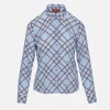 Horsebit Check Blouse