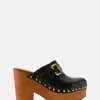 Jeanette Wooden Clog