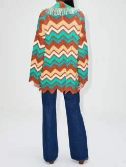 Kaleidoscopic Chevron Cardigan