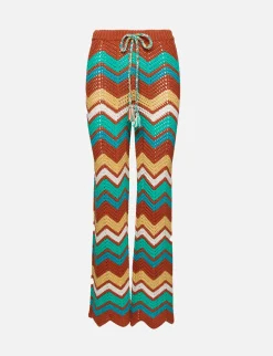 Kaleidoscopic Chevron Pant