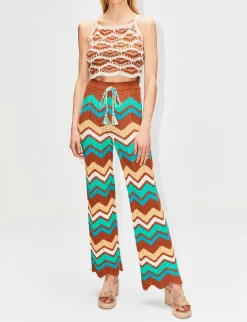 Kaleidoscopic Chevron Pant
