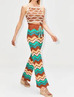 Kaleidoscopic Chevron Pant