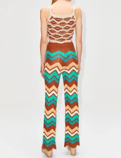 Kaleidoscopic Chevron Pant
