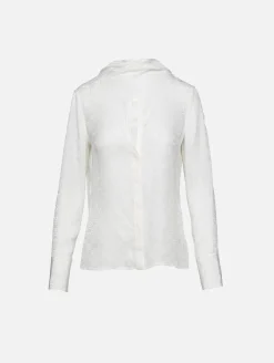Keyhole Cut Out Blouse