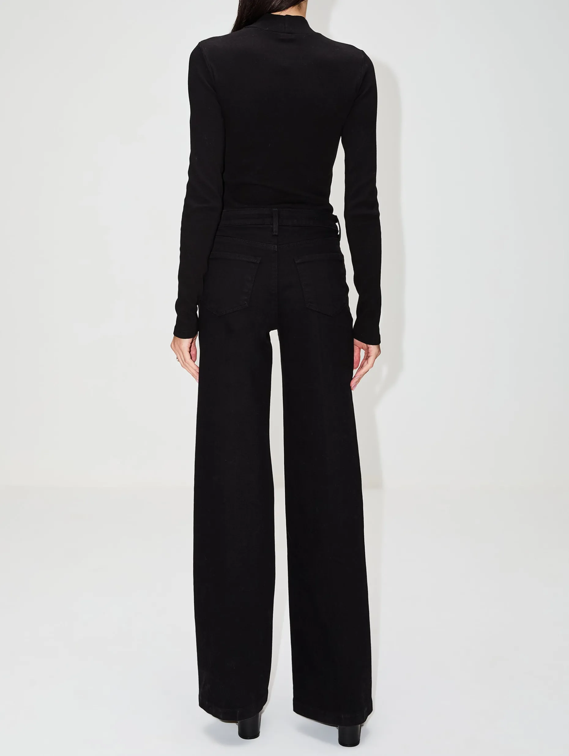 Keyhole Mock Neck Top