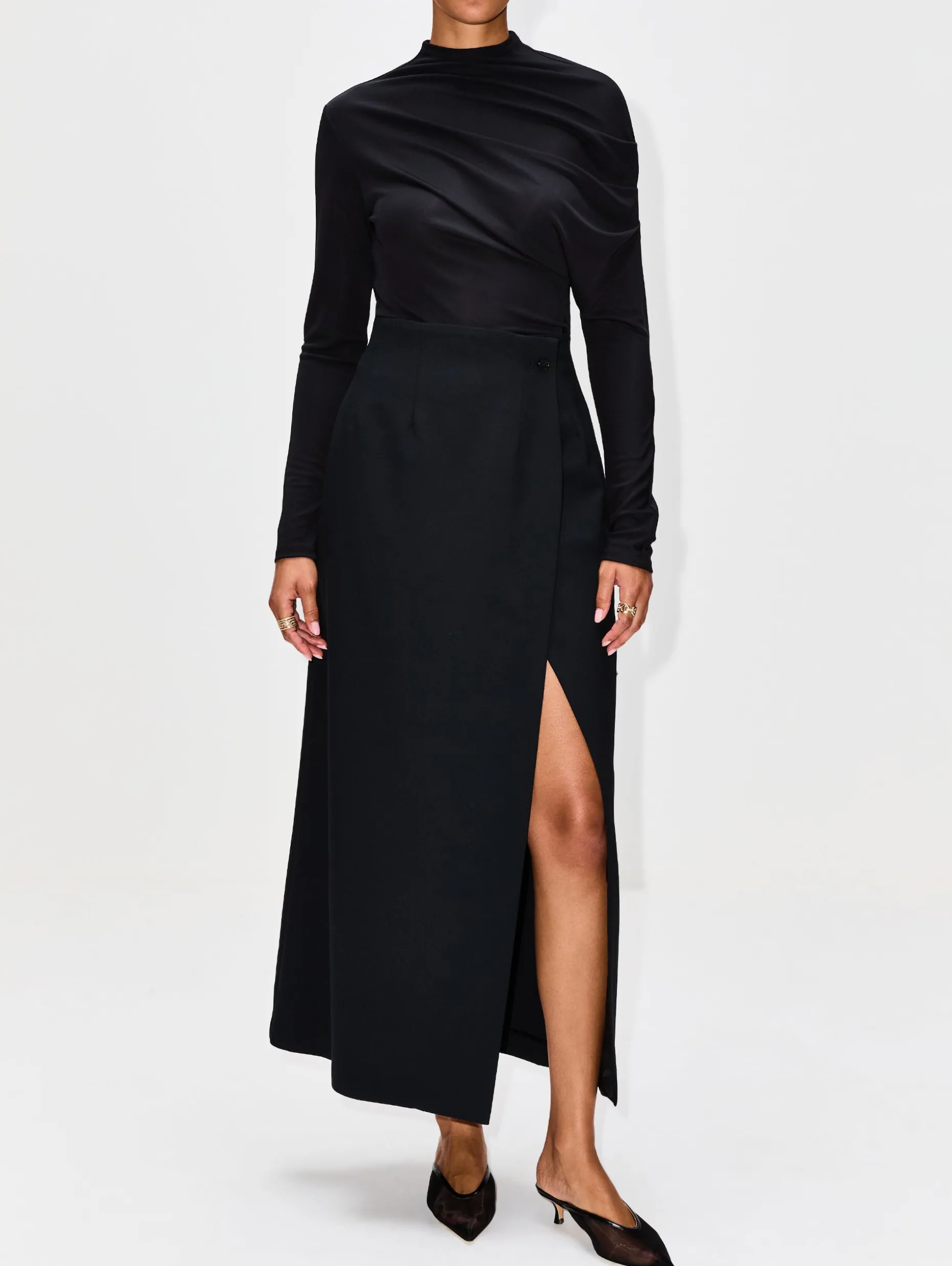 Klein Draped Top