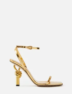 Knot Ankle Strap Sandal