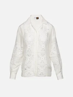 Lace Cotton Shirt