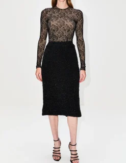 Lace Long Sleeve Top