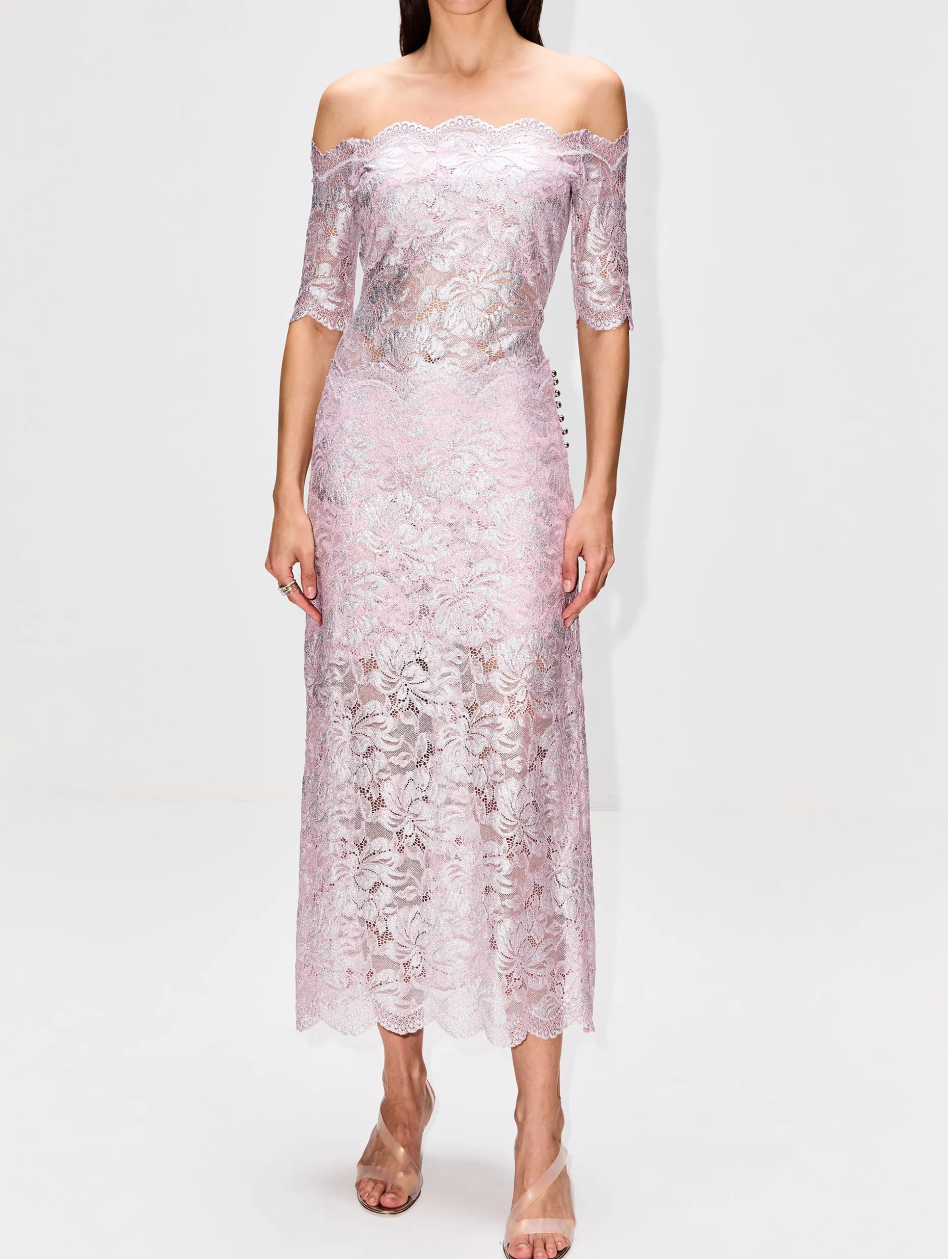 Lace Midi Skirt