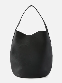 Large Belted Bucket Bag