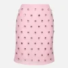 Leanne Embroidered Pencil Skirt
