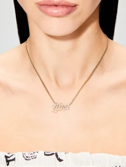 Libra Small La Firma Diamond Necklace