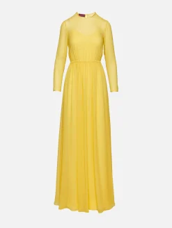 Light Silk Evening Dress