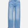 Lil Dodger Button Hover Cuff Jean