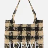 Logo Gingham Tote