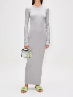 Long Sleeve Crewneck Dress