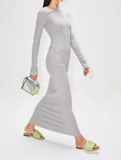 Long Sleeve Crewneck Dress