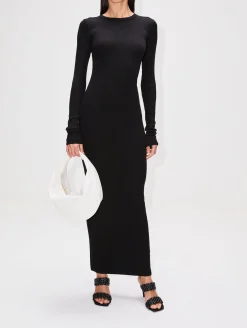 Long Sleeve Crewneck Dress