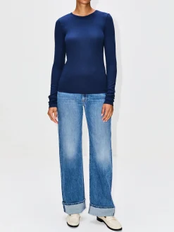 Long Sleeve Fitted Top