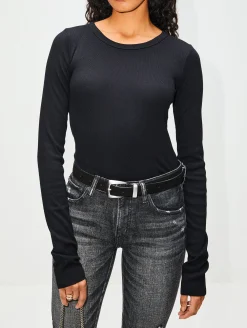 Long Sleeve Fitted Top