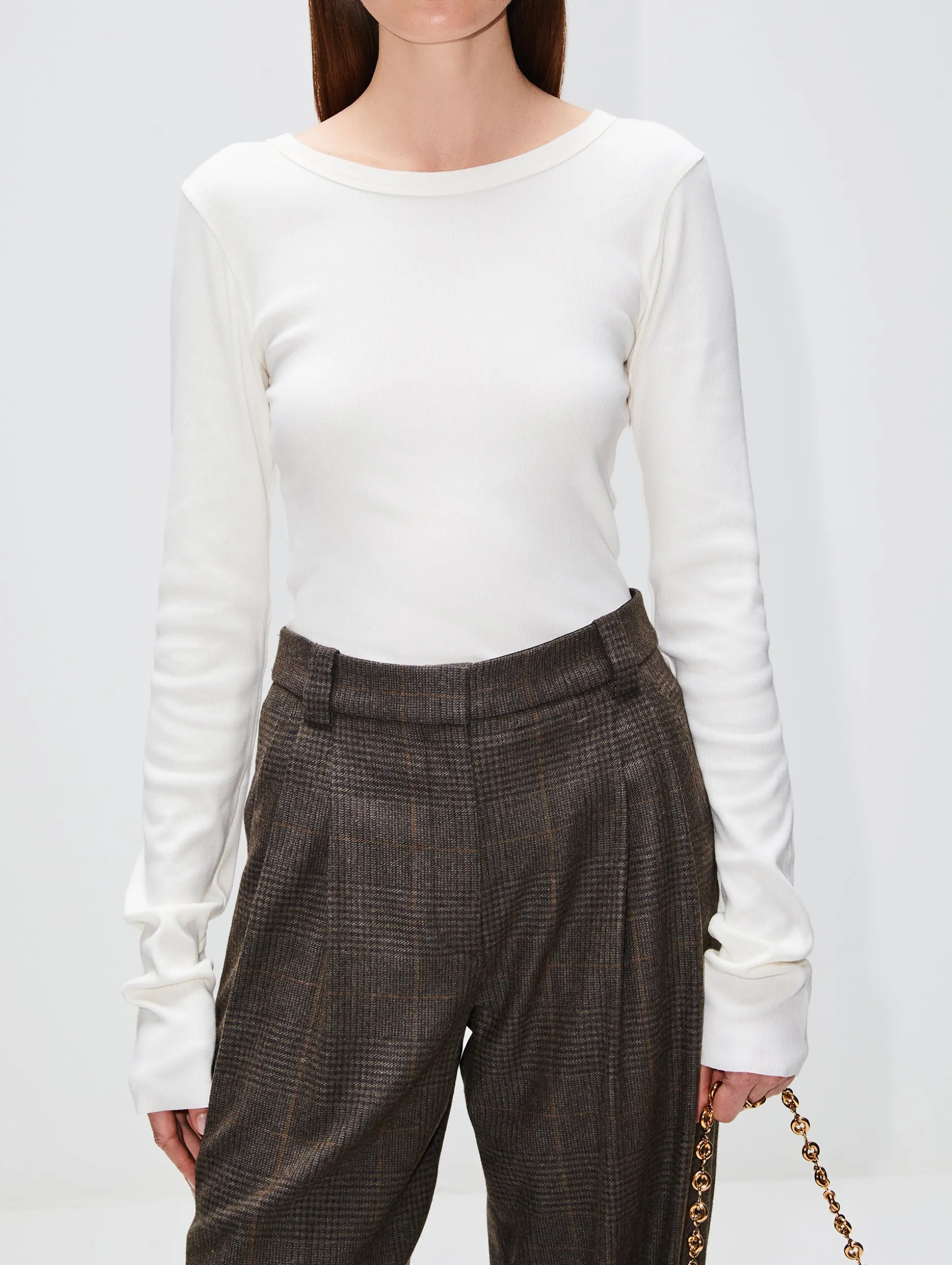 Long Sleeve Fitted Top