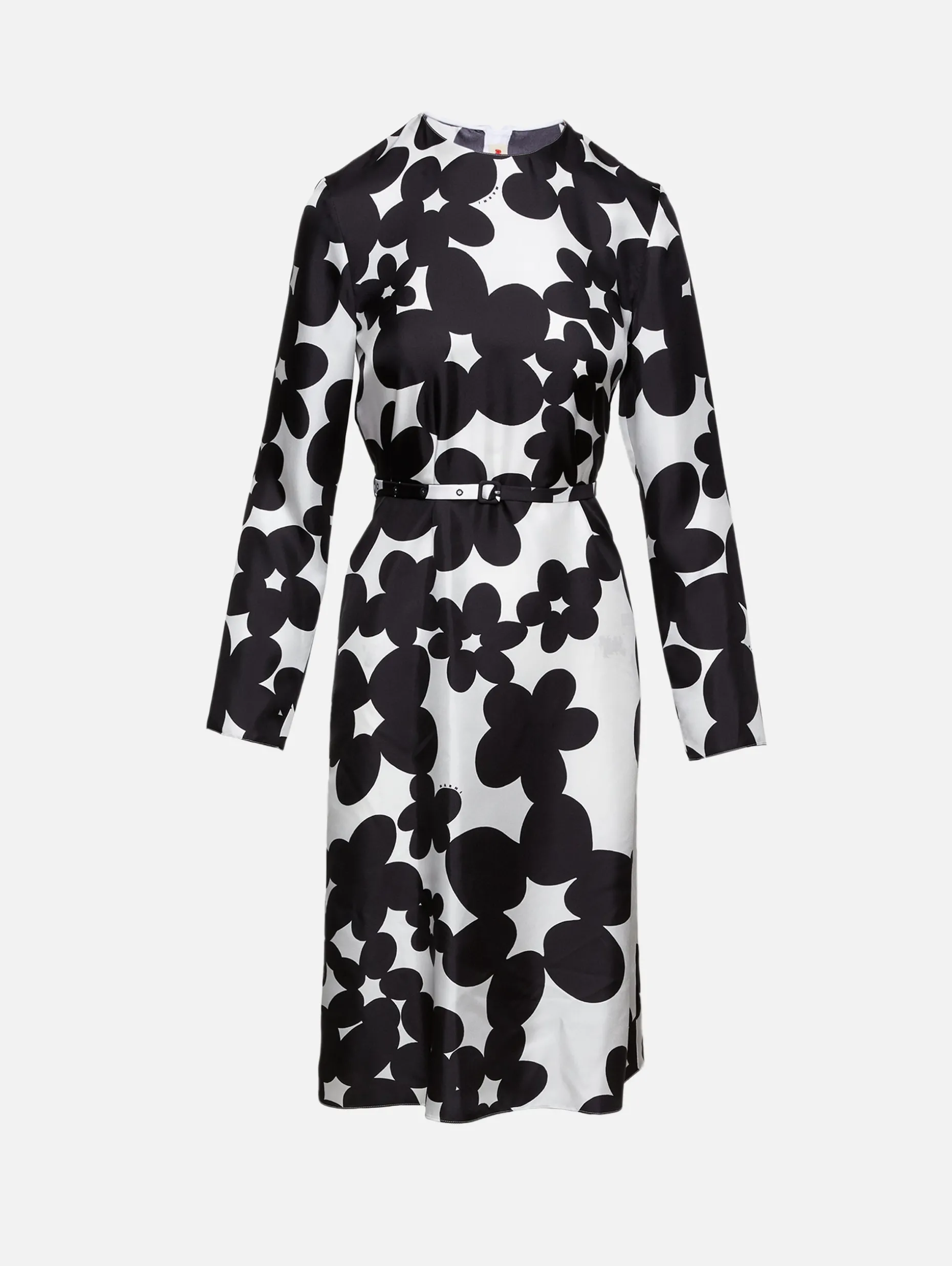 Long Sleeve Midi Floral Dress