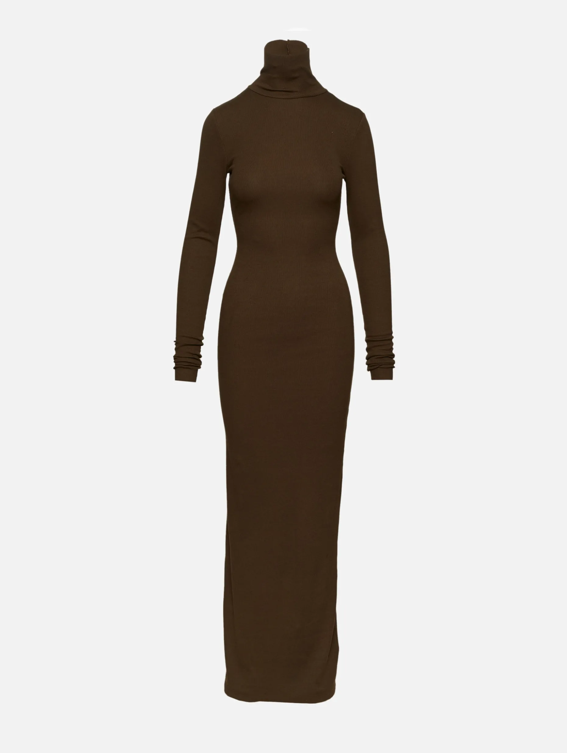 Long Sleeve Turtleneck Maxi Dress