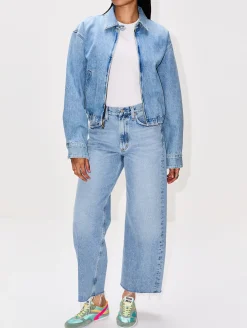 Low Curve Fray Jean
