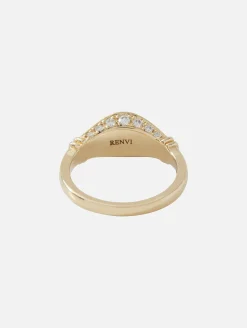Maia Full Pave Pinky Ring