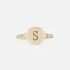 Mars Round Top Ring