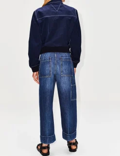 Medium Wash Cargo Jean
