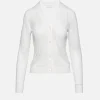 Mesh Pointelle Cardigan