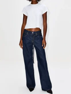 Mica Belted Jean