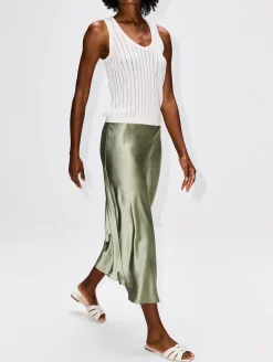 Miranda Bias Cut Skirt