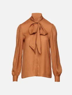 Neck Tie Blouse