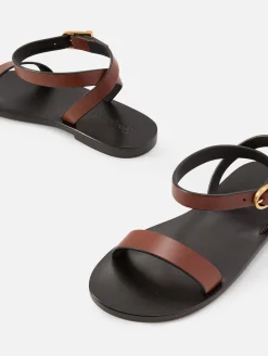 New Logo Flat Sandal