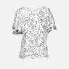 Off The Shoulder Floral Blouse