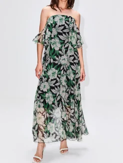 Off The Shoulder Floral Dress