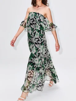 Off The Shoulder Floral Dress