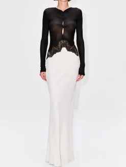 Open Twist Verner Lace Dress