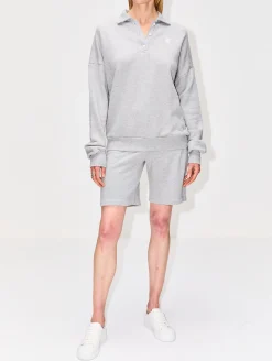 Oversized Polo Sweatshirt