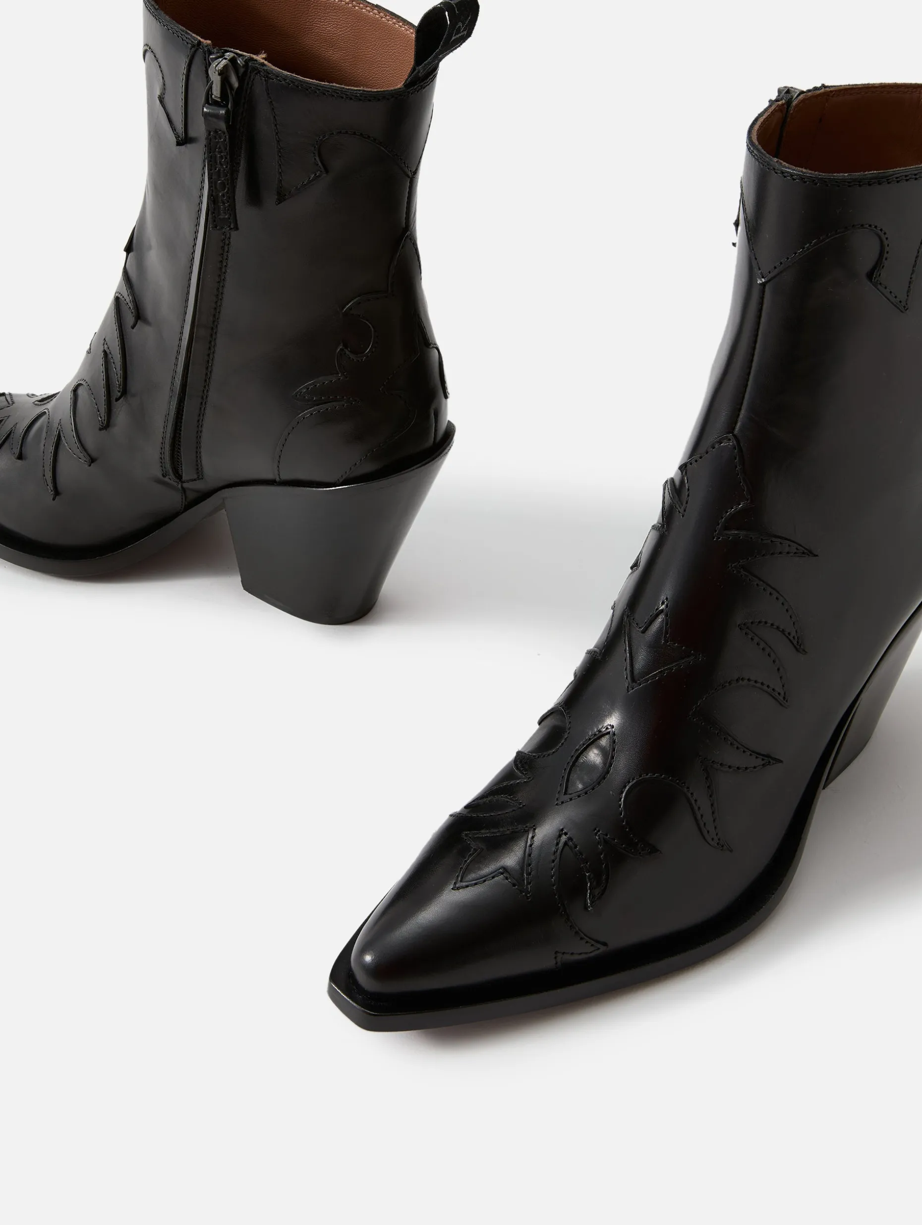 Parma Heeled Western Bootie