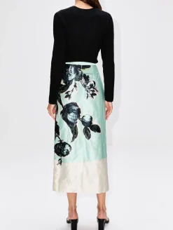 Pencil Midi Skirt