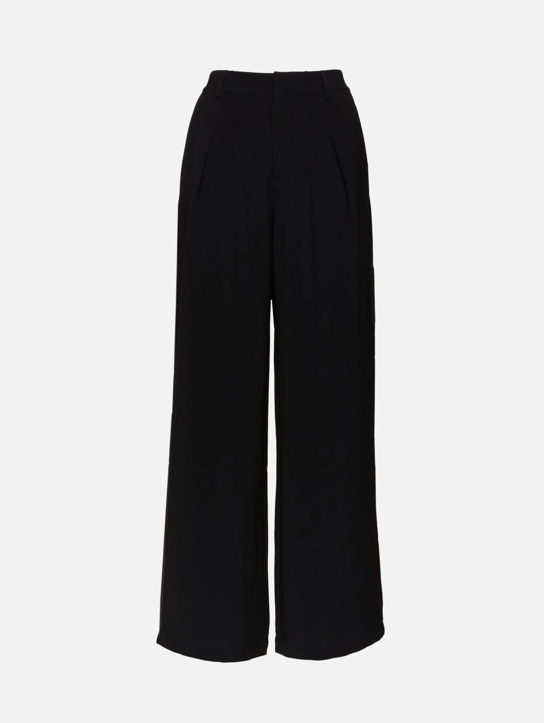 Pleated Stripe Trouser